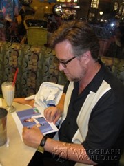 signing photo