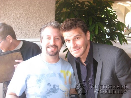 David Boreanaz autograph