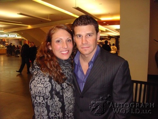 David Boreanaz autograph