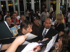 signing photo