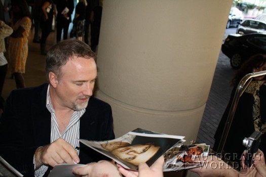 David Fincher autograph