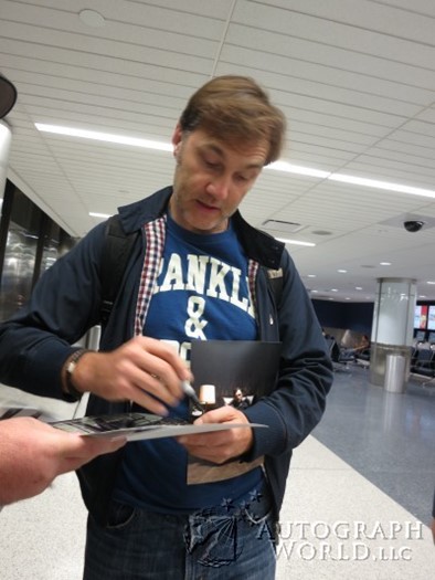 David Morrissey autograph