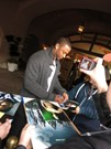 David Ramsey signing proof