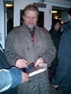 David Rasche signing proof