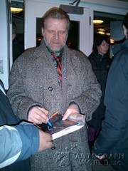 signing photo