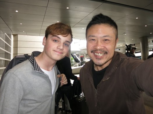 Dean-Charles Chapman autograph
