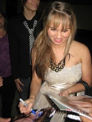 signing photo