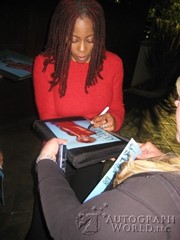 signing photo
