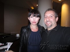 signing photo