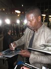 Dennis Haysbert signing proof