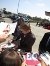 Derek Hough signing proof