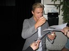 Derek Hough signing proof