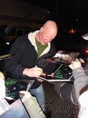 signing photo