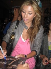 signing photo