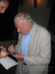 signing photo