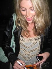 signing photo