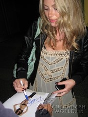 signing photo