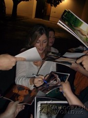 signing photo