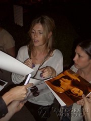 signing photo