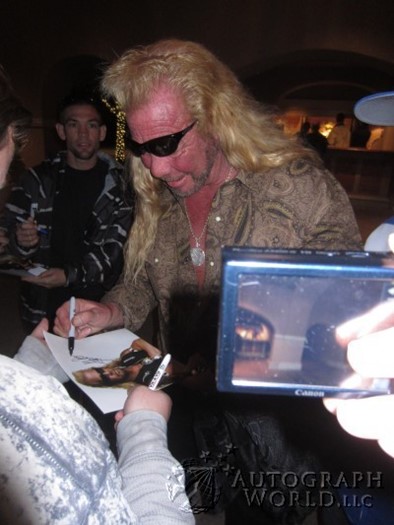 Dog The Bounty Hunter autograph