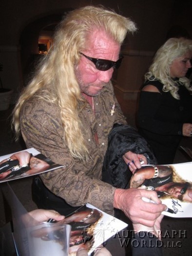 Dog The Bounty Hunter autograph