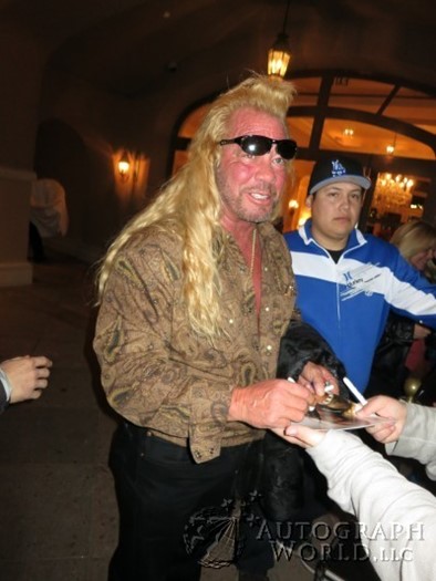 Dog The Bounty Hunter autograph