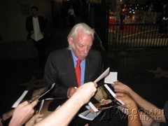 signing photo