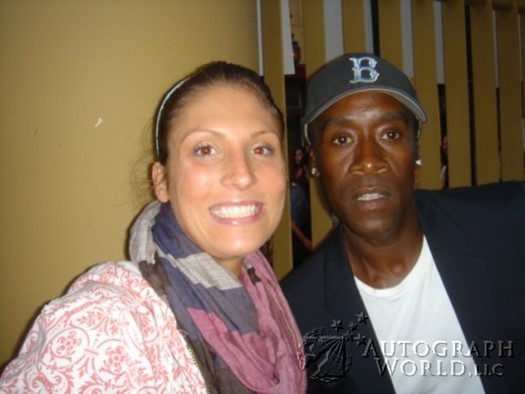 Don Cheadle autograph