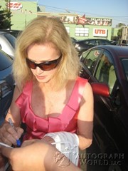 signing photo