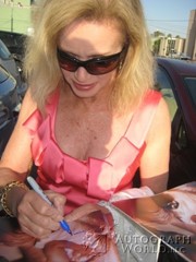 signing photo
