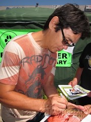 signing photo