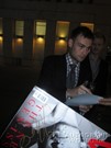 Douglas Booth signing proof