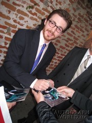 signing photo