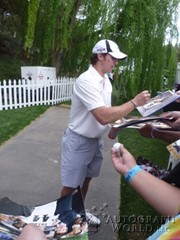 signing photo