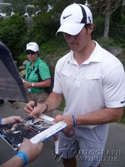 signing photo