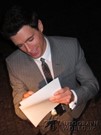 Drew Roy signing proof