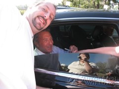 signing photo