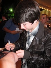 signing photo