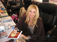 signing photo