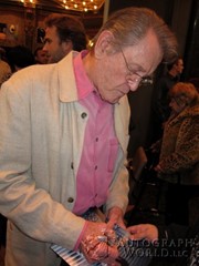 signing photo