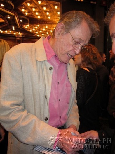 Earl Holliman autograph