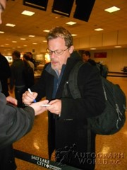 signing photo