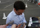 Ed Helms signing proof