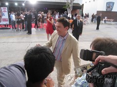 signing photo