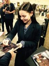 Eline Powell signing proof
