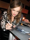 Elizabeth Henstridge signing proof