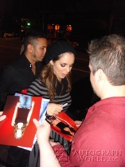 signing photo
