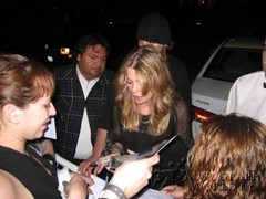 signing photo