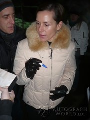 signing photo
