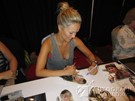 Emilie Ullerup signing proof